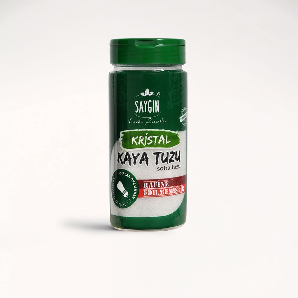 SAYGIN Kaya Tuzu Sofralık Tuzluklu 250 Gr