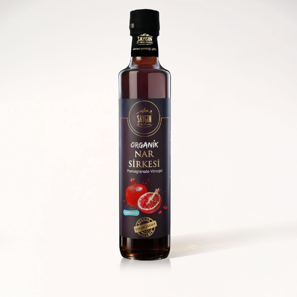 SAYGIN Organik Nar Sirkesi 500 ml