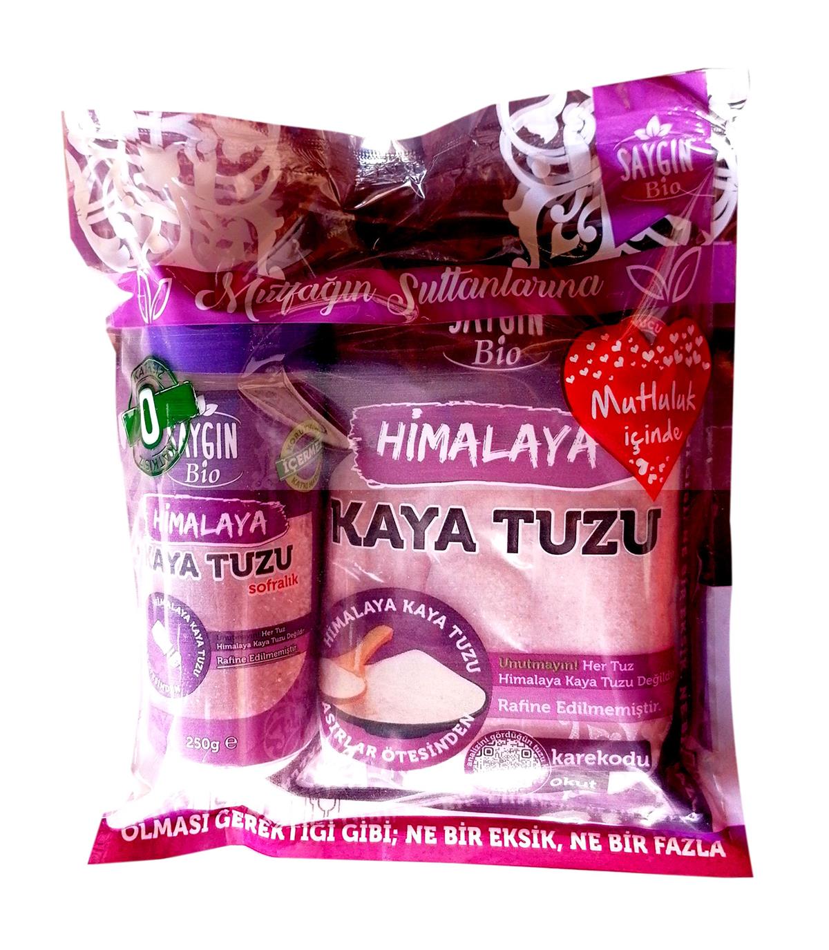 Himalaya Tuzu Tuzluklu İkili Set 500GR+250GR
