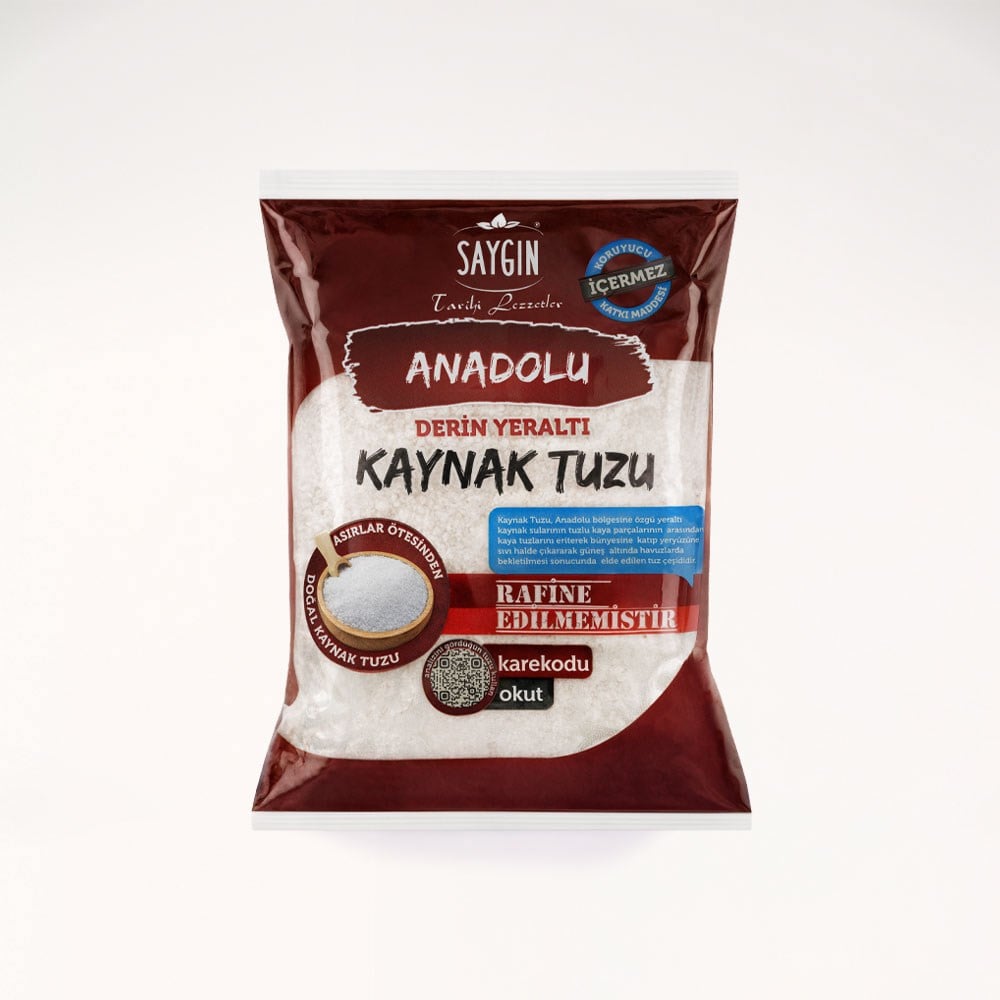 SAYGIN Doğal Kaynak Tuzu 500 Gr