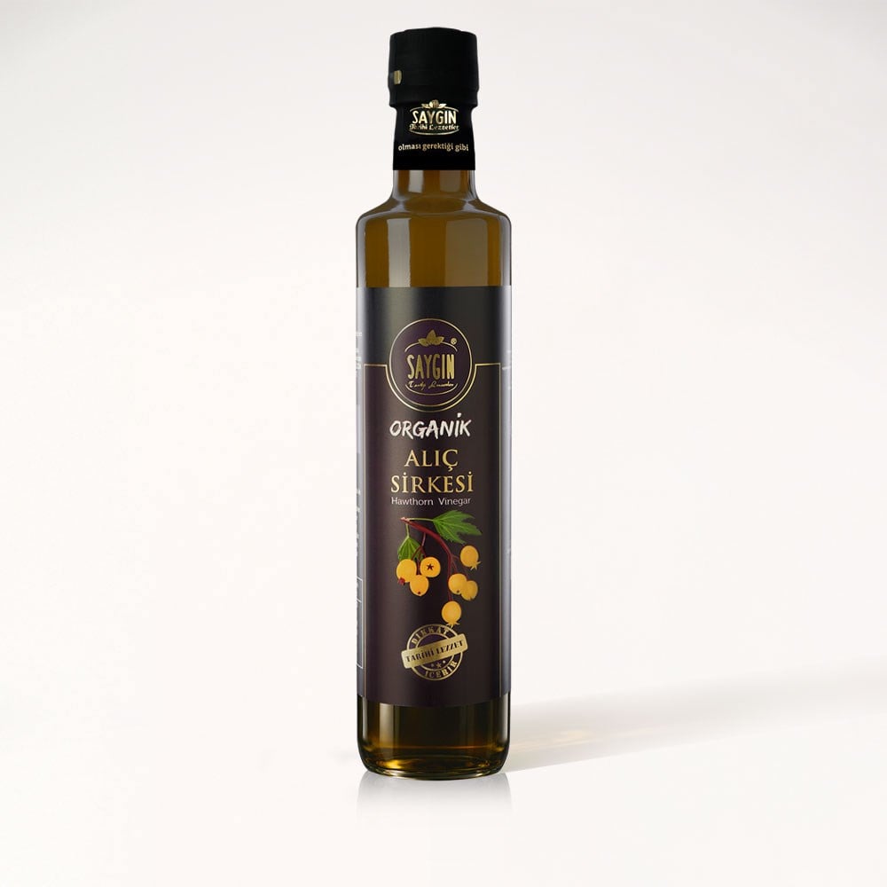 SAYGIN Organik Alıç Sirkesi 500 ml