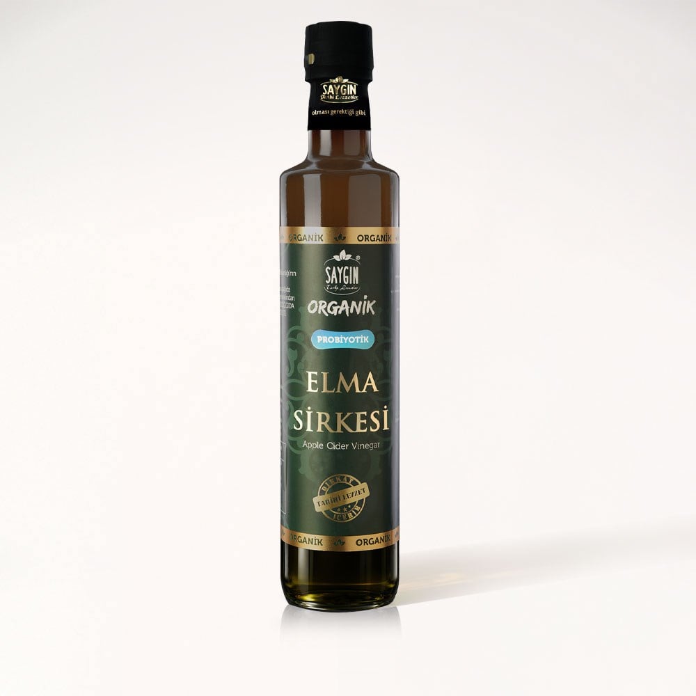 SAYGIN Organik Elma Sirkesi 500 ml