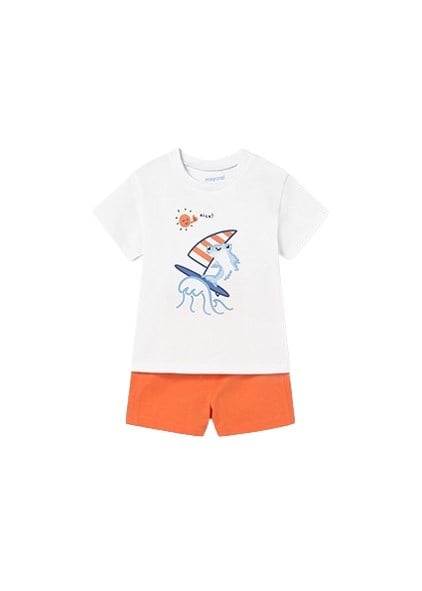 Mayoral Erkek Bebek Şort Tshirt