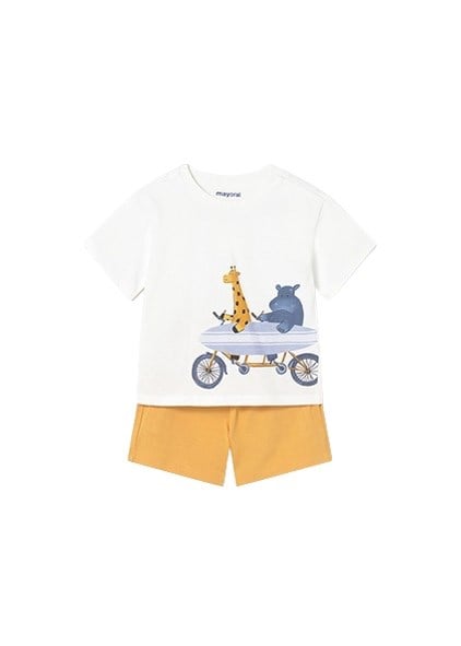 Mayoral Erkek Bebek Şort Tshirt