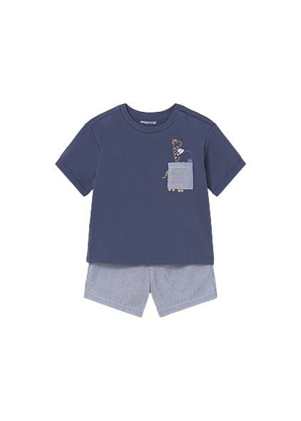 Mayoral Erkek Bebek Şort Tshirt