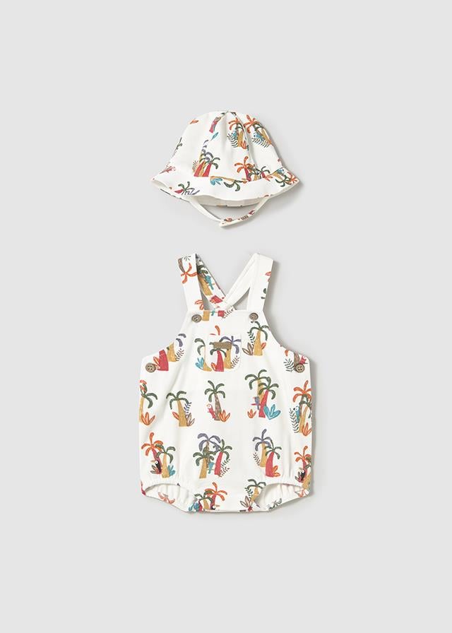 Mayoral Yenidoğan Şapkalı Tulum