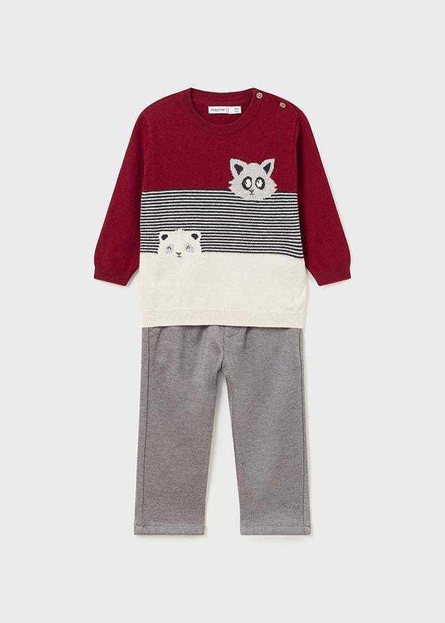 Mayoral Erkek Bebek Pantolon Kazak Set