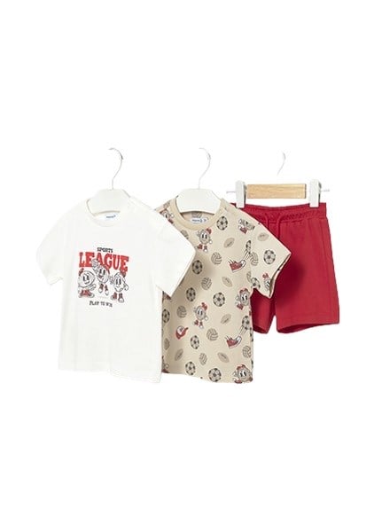 Mayoral Erkek Bebek Şort Tshirt