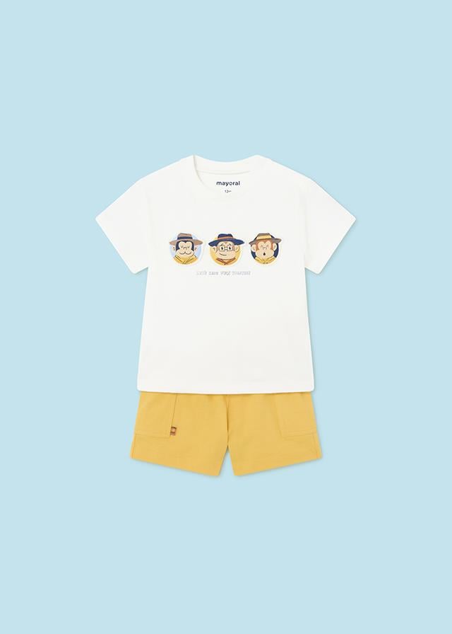 Mayoral Erkek Bebek Tshirt Şort