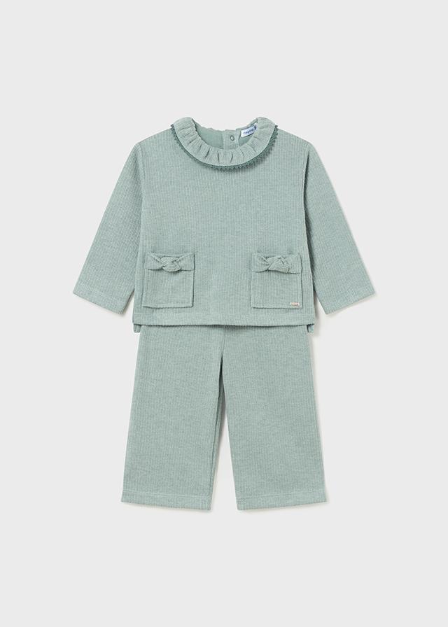 Mayoral Kız Bebek Pantolon Sweatshirt Takım