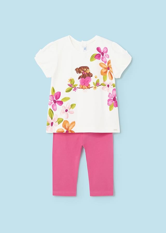 Mayoral Kız Bebek Tayt Tshirt Set