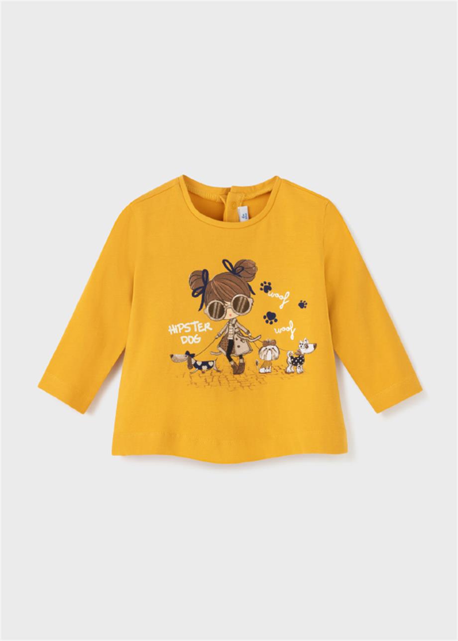 Mayoral Kız Bebek Uzun Kollu T-Shirt