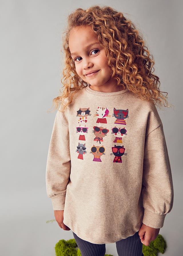 Mayoral Kız Çocuk Tayt Sweatshirt Takım