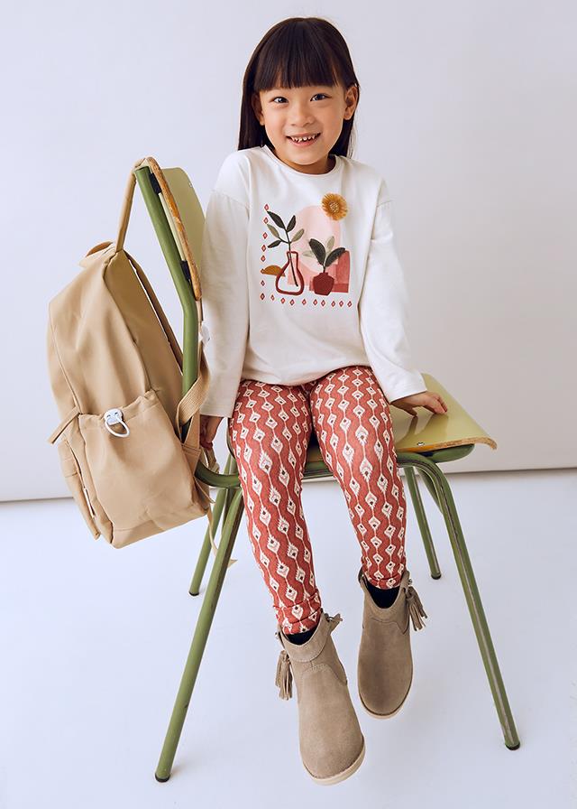 Mayoral Kız Çocuk Tayt Uzunkollu Tshirt Takım