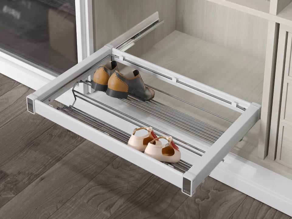 ALUMINUM SHOE DRAWER & SIDE COVER