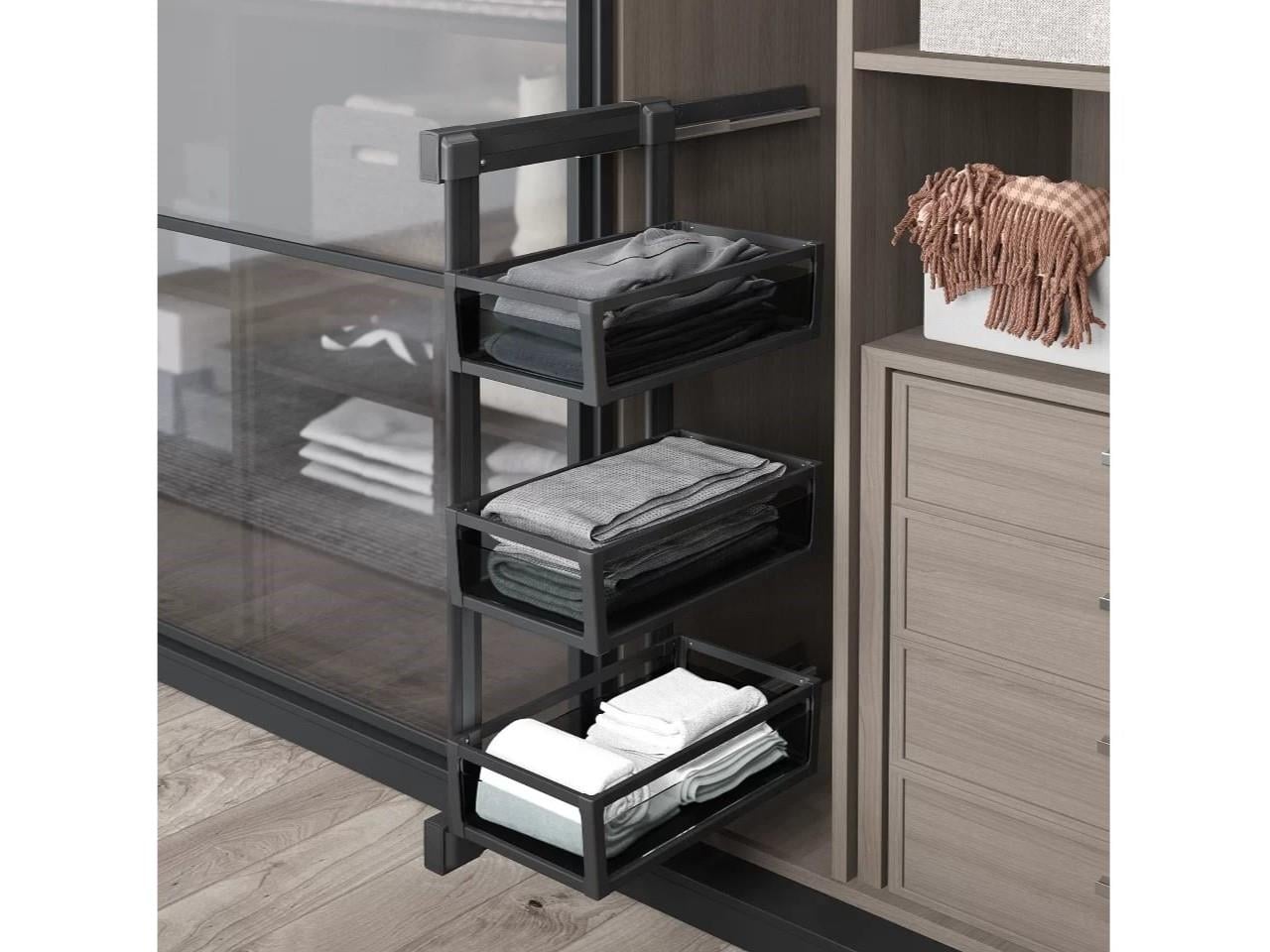 ALUMINUM TRIPLE BOX DRAWER SET