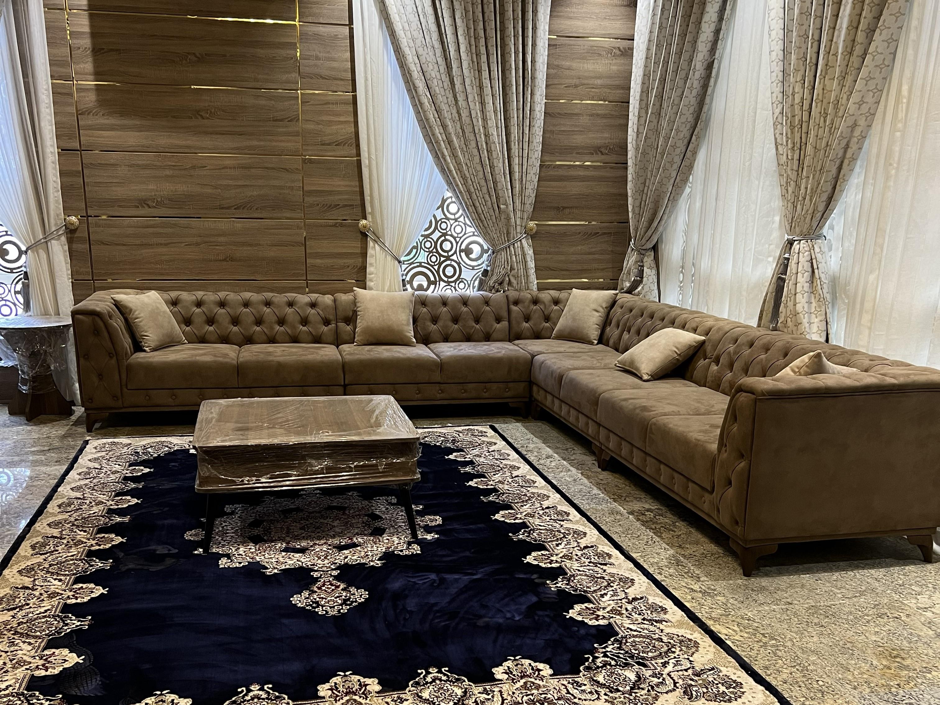 BIMTA CHESTER CORNER SOFA 9 SEATER