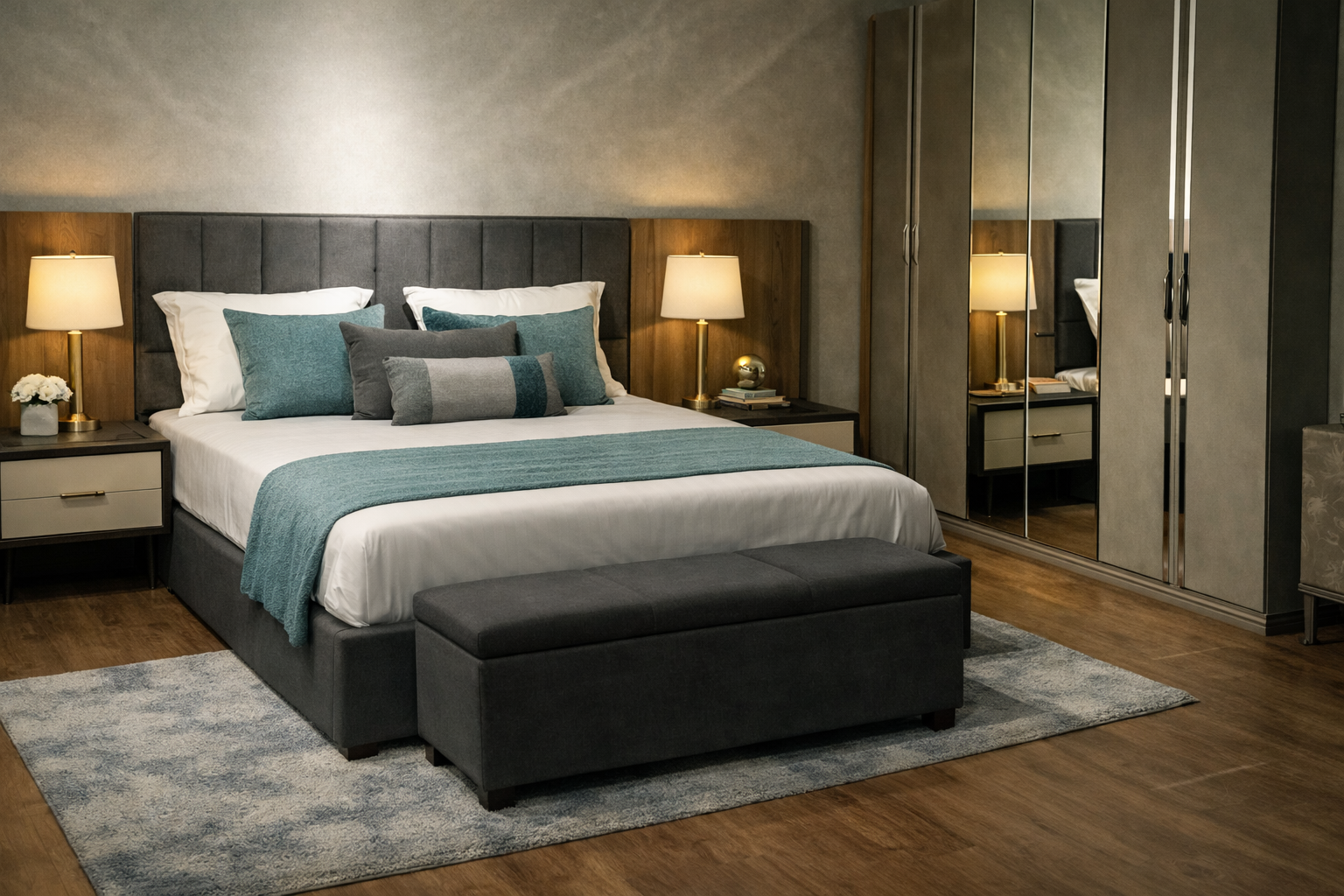 FIDELIA BEDSTEAD 200x180 EURO