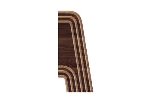 FOCUS SOFA ARM LAPEL VALNUT MK 1390