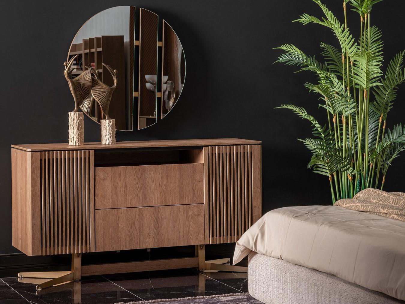 LIZBON DRESSER & MIRROR