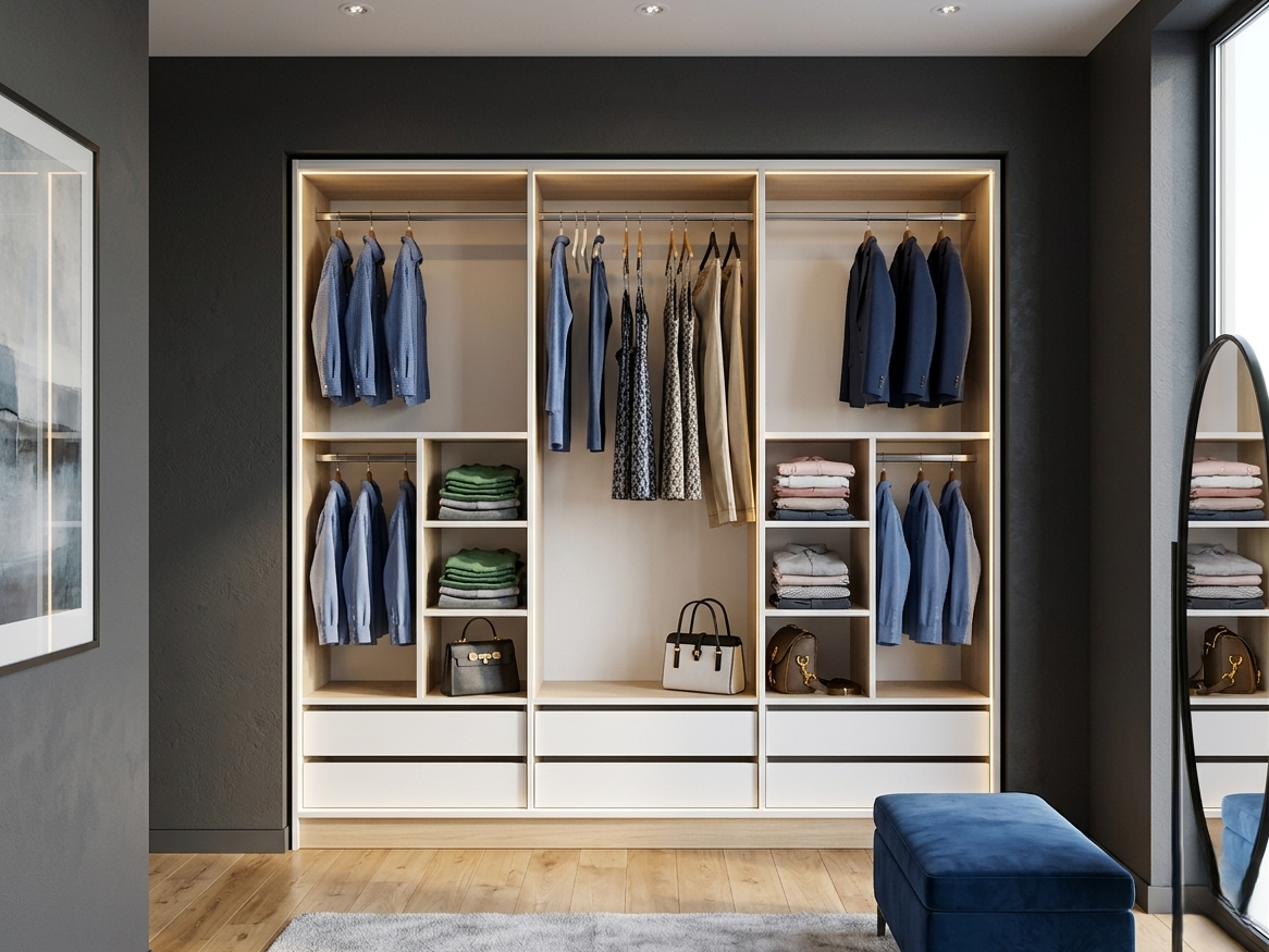 MANHATTAN 240x240 SLIDING DOOR WARDROBE