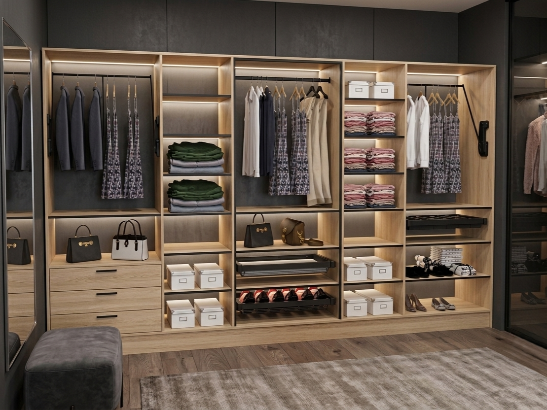 MANHATTAN 240x390 FEMALE CLOSET & ACCESSORIES