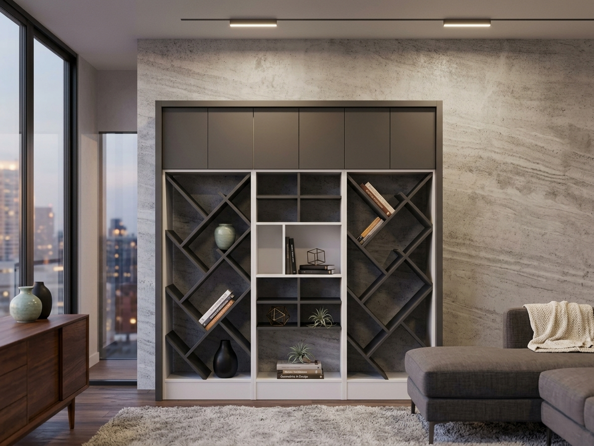 SLATE LIVINGROOM DECORATIVE EG FRAME & SHELF