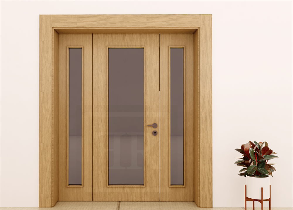 TWO GLASS SIDELITE 240-180 SINGLE GLASS DOOR