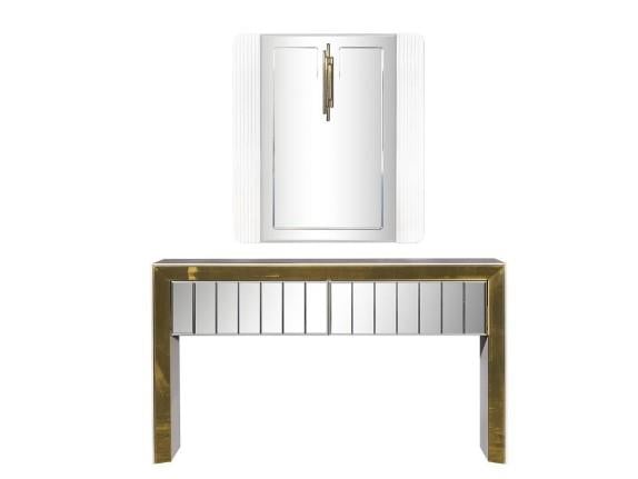 VEGAS CONSOLE TABLE & MIRROR