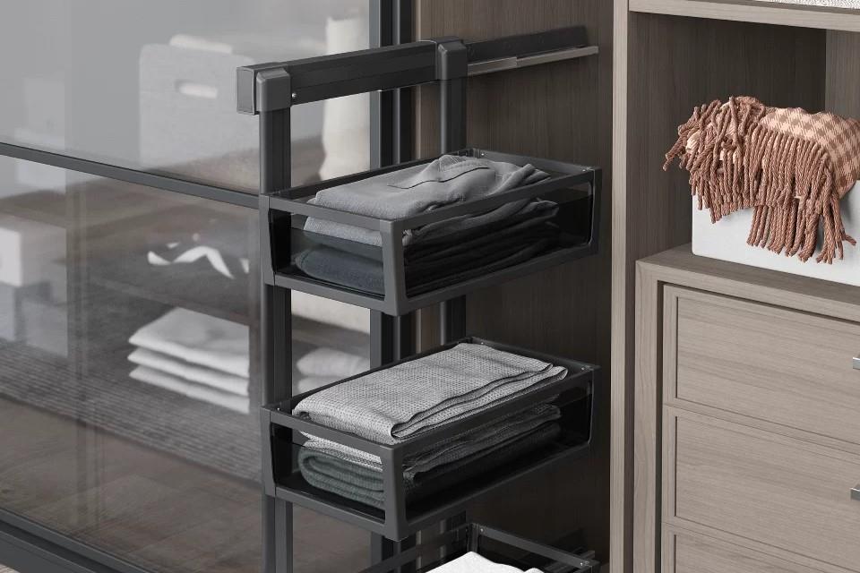 ALUMINUM TRIPLE BOX DRAWER SET