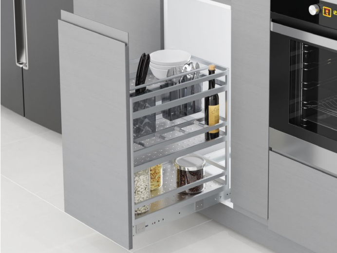 ALUMINUM UNIT & DIVISION KNIFE-SPOON-BOTTLE