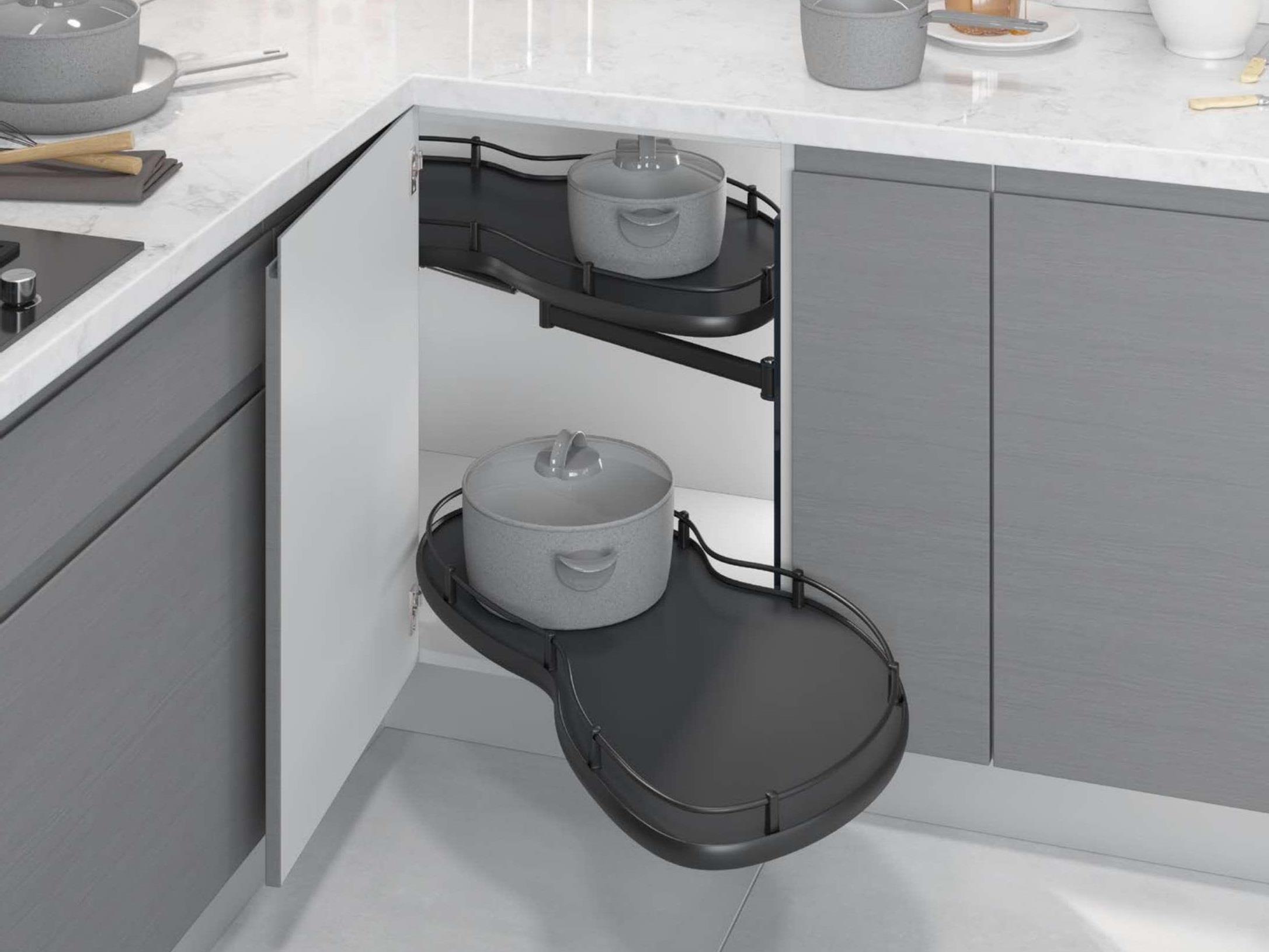 ANTI-SLIP TURNBOARD CORNER ANTHRACITE