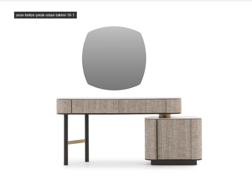 BELIZE MAKE-UP TABLE & MIRROR