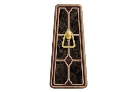 BUGATTI SOFA ARM LAPEL VALNUT MK 1340-02