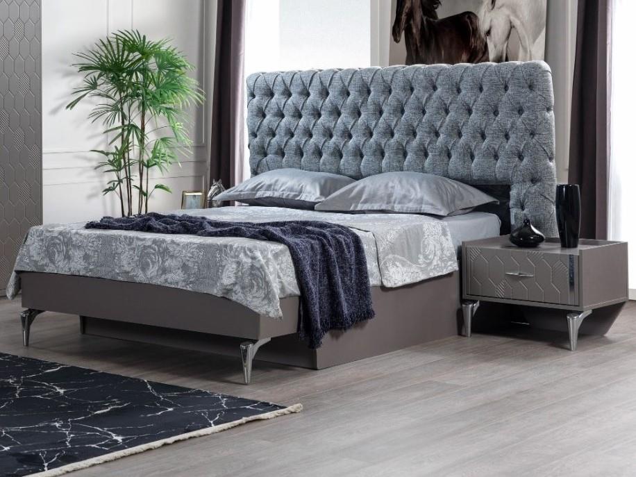 CARAMEL BEDSTEAD STORAGE 200x150