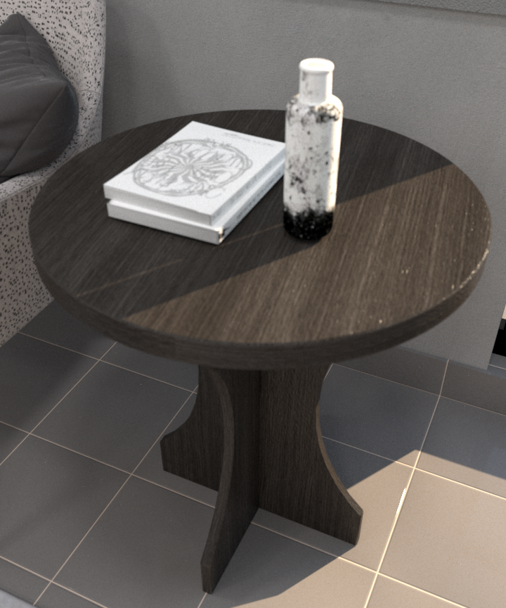 CIRCLE D COFFEE TABLE 60x60x65 