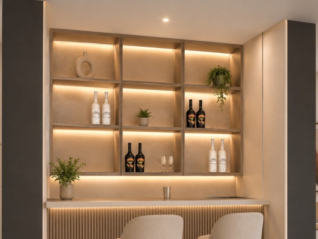 FIDELIA BAR CABINET