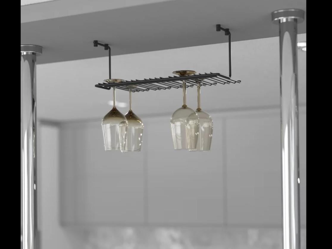 GLASS RACK ( 5 DIVISION)