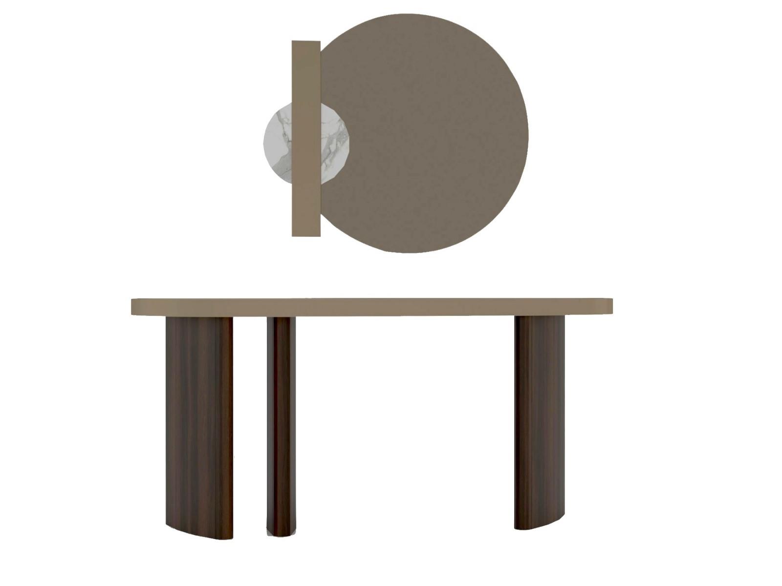 LE MANS CONSOLE TABLE & MIRROR