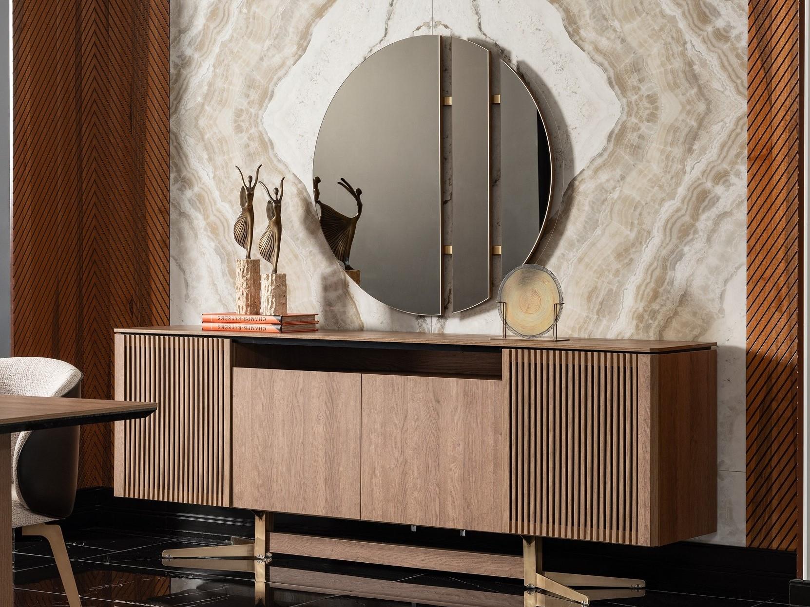 LISBON DINING CONSOLE & MIRROR