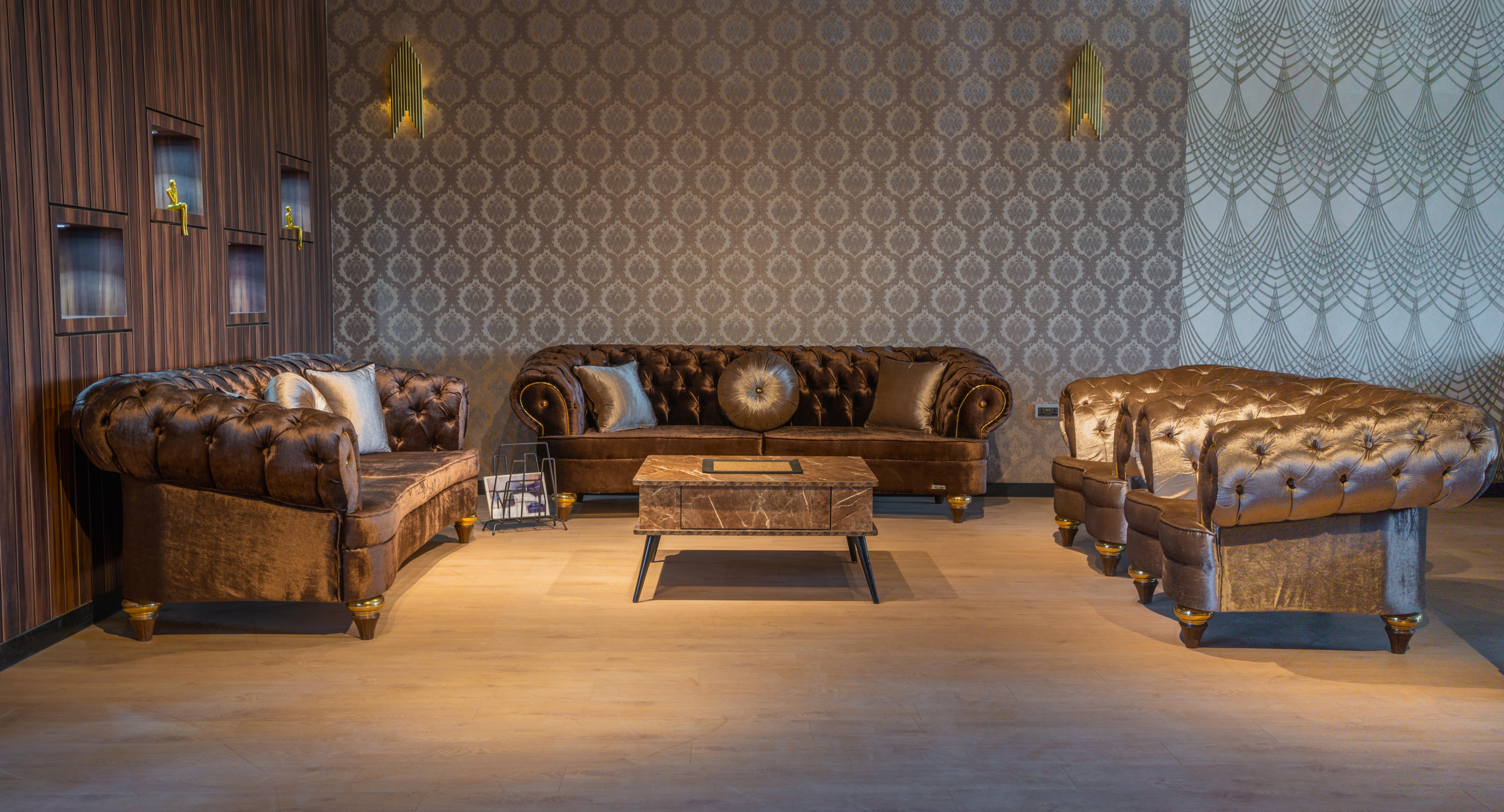 MADRID CHESTER CRV SEVEN SEATER SOFA SET