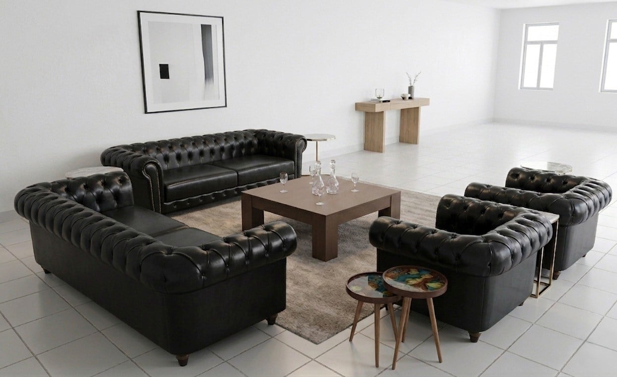 MADRID CHESTER SOFA SET