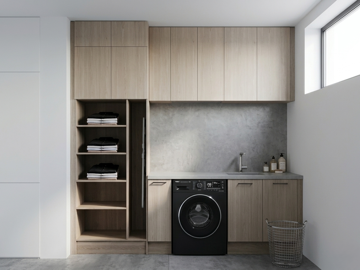 MINART 275 LAUNDRY CABINET SET H:300CM