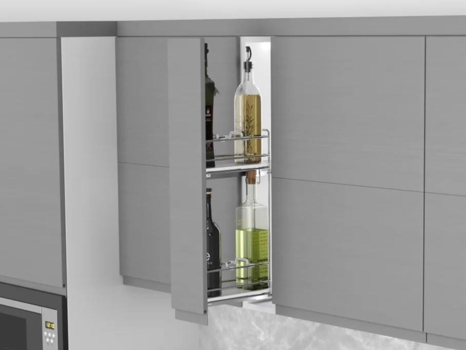 MINI BOTTLE HOLDER & WOOD BOTTOM BASKET