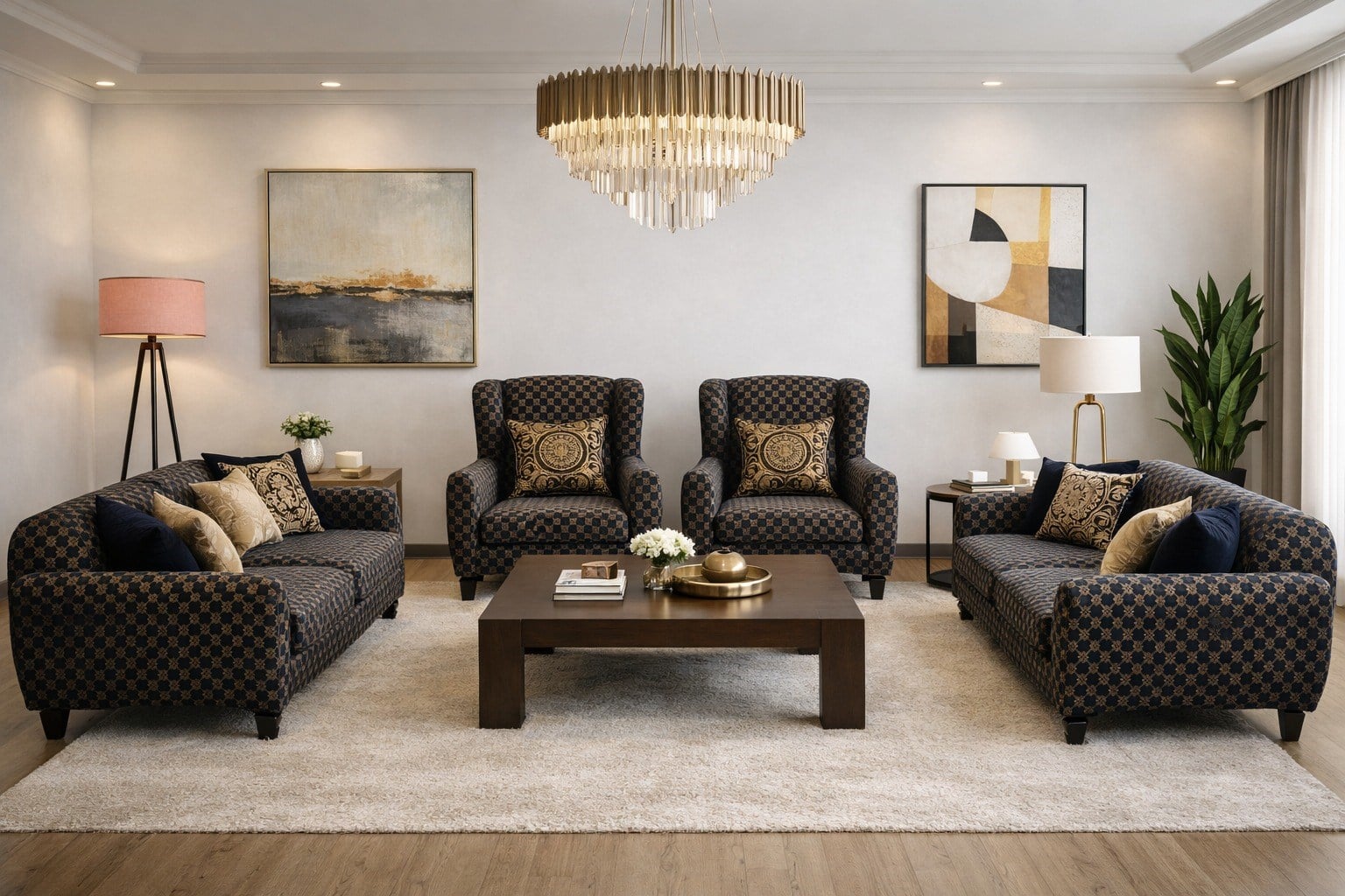 MOROCCO VERSAGE SOFA SET