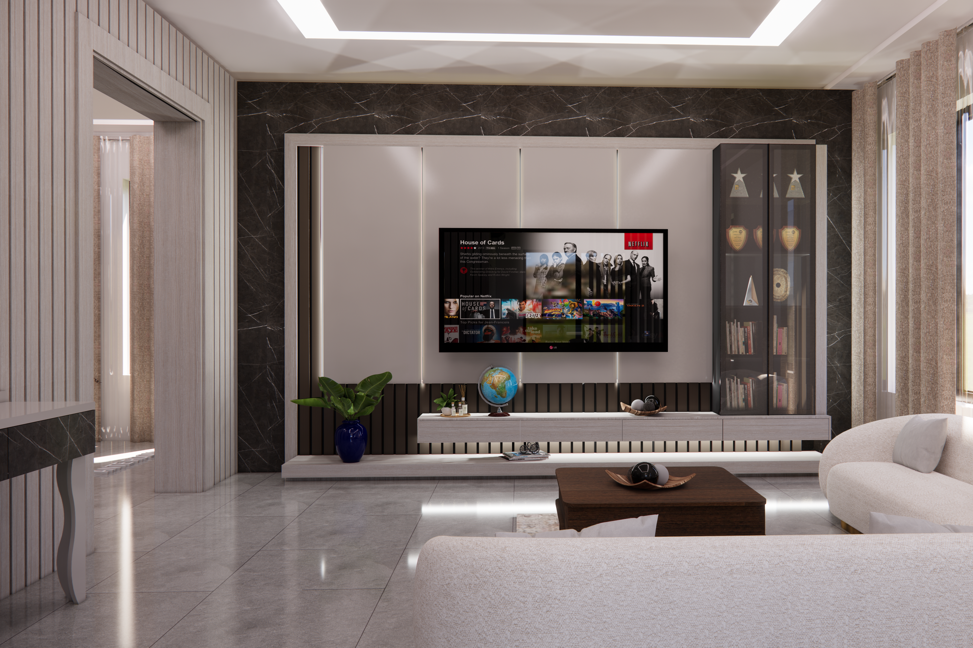 OKOLI 450 TV WALL UNIT 