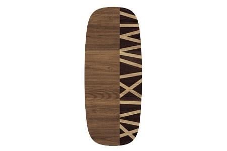 OLIVIA SOFA ARM LAPEL VALNUT MK 1370