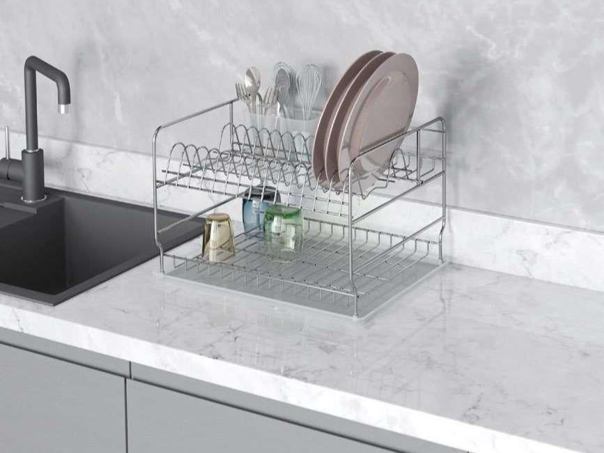 PLATE GLASS SPOON HOLDER SET