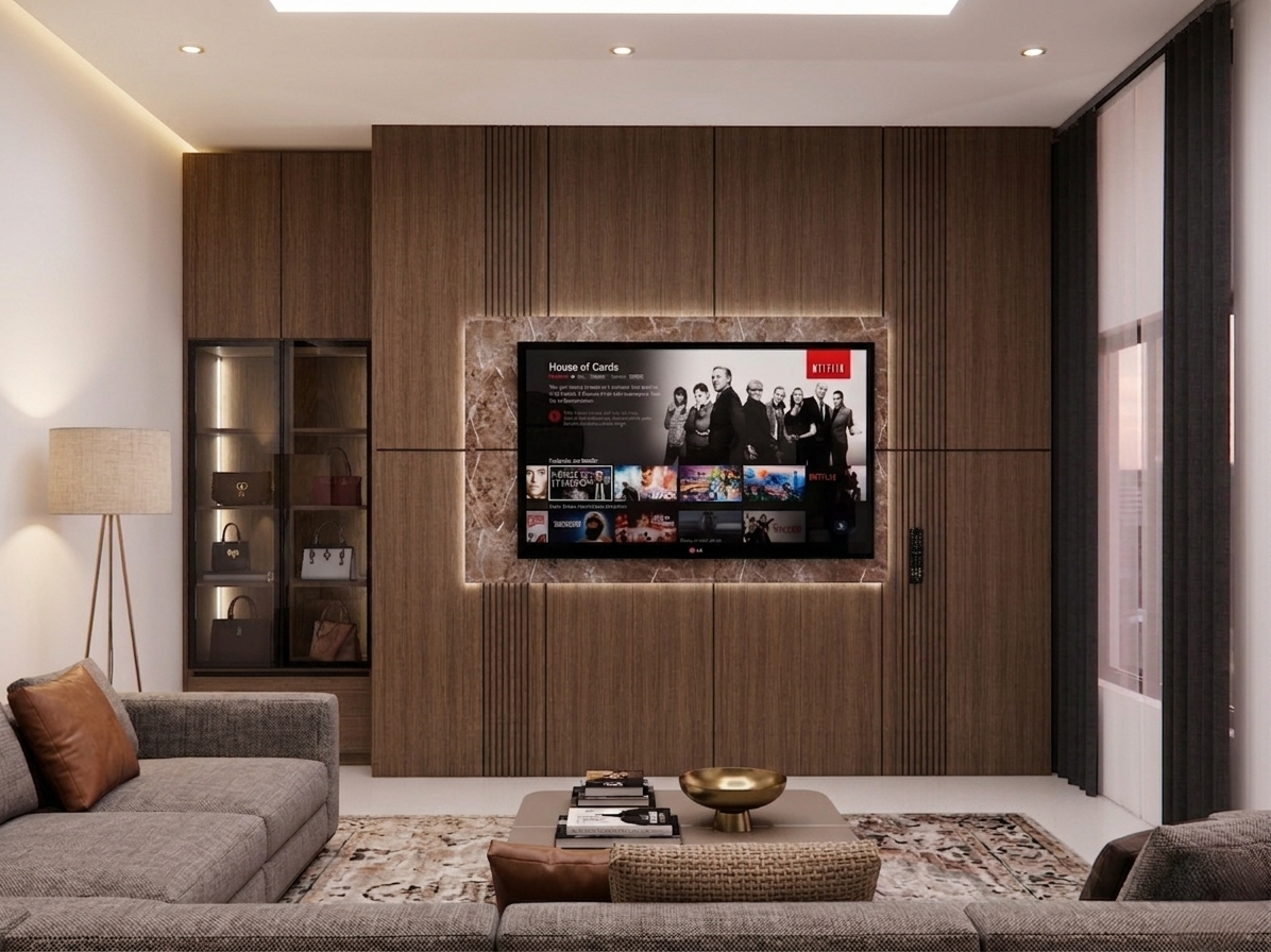 ROSIE TV LINEAR DECOR TV WALL
