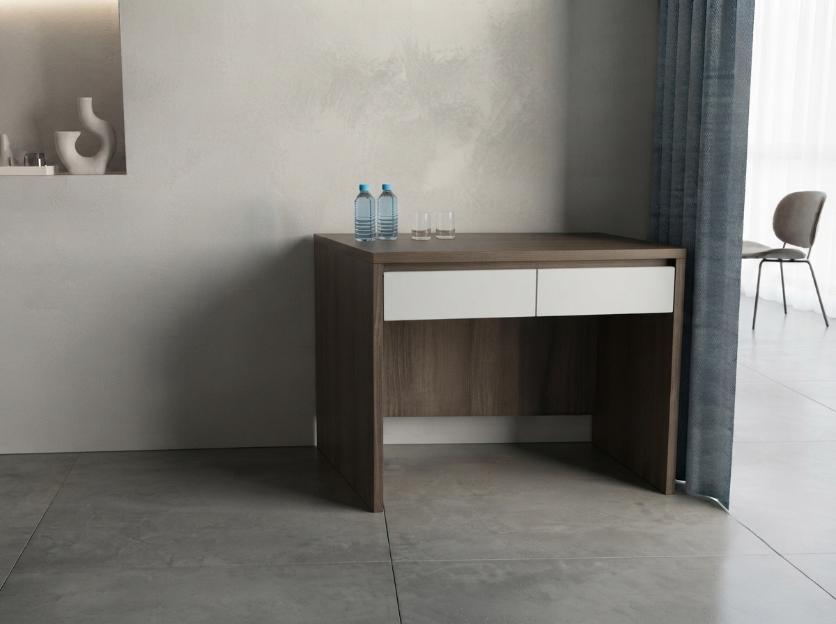 SPACE-X D HOTEL READING TABLE & DRAWER